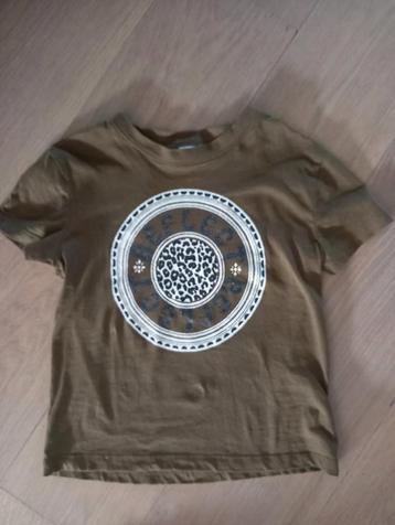 Legergroen stoer shirt van Shoeby, maat 134/140 beschikbaar voor biedingen