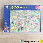 🧩 ZGAN | Jan van Haasteren Puzzel | Mini-Golf | 1500 st., Hobby en Vrije tijd, Ophalen of Verzenden, 500 t/m 1500 stukjes, Legpuzzel