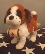 Schattige Sint Bernard knuffel, Ophalen of Verzenden, Gebruikt, Hond