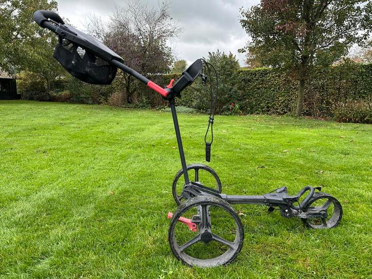 Golftrolley Max Trio - In goede staat!, Sport en Fitness, Golf, Gebruikt, Golfkar, Overige merken, Ophalen