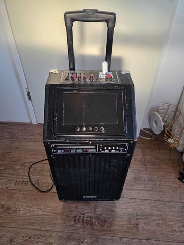 Karaoke Geluidsbox - Voor Onderdelen/Reparatie beschikbaar voor biedingen
