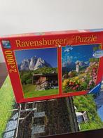 Ravensburger puzzels 2 x 1000 stukjes, Ophalen of Verzenden, Legpuzzel, Meer dan 1500 stukjes, Zo goed als nieuw