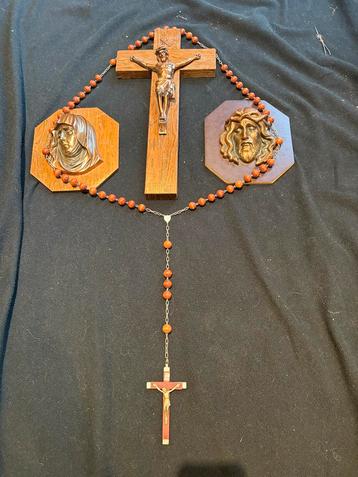 Antieke Jezus Maria Rozenkrans beschikbaar voor biedingen