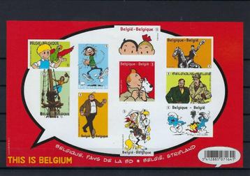 ONGETAND!! Belgie 2012 strips Kuifje Blake Lucky Luke Suske beschikbaar voor biedingen