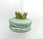 Macaron kerstbal - kerst ornament - mint groen, Diversen, Kerst, Ophalen of Verzenden