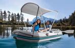Intex Mariner 3 opblaasboot met motor en dakje, Watersport en Boten, Kano's, Ophalen, Met peddels, Overige typen, Twee personen