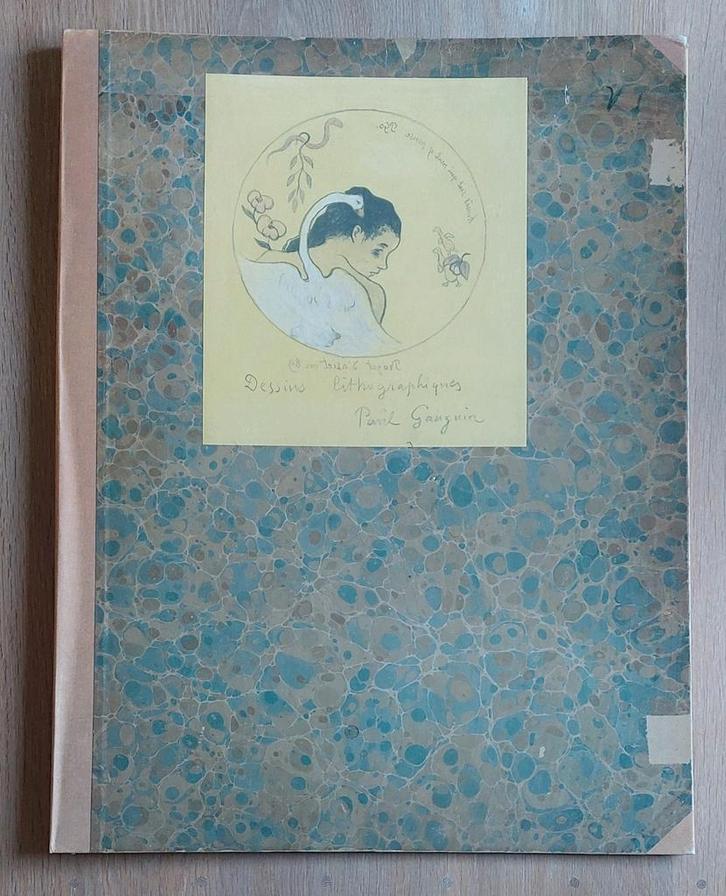 Reproductie map Dessins lithographiques Paul Gaugnin, Antiek en Kunst, Kunst | Litho's en Zeefdrukken, Ophalen of Verzenden