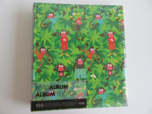 Dik Hema fotoalbum met aapjes 100 bladen, Audio, Tv en Foto, Fotoalbums en Accessoires, Nieuw, Fotoalbum, Ophalen of Verzenden