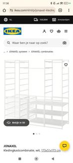 IKEA JONAXEL Kast Combinatie goede staat, Ophalen, 200 cm of meer, Zo goed als nieuw, Metaal