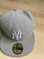 Grijze NY cap new era maat 6 7/8 54,9cm, Kleding | Heren, Hoeden en Petten, Zo goed als nieuw, Ophalen