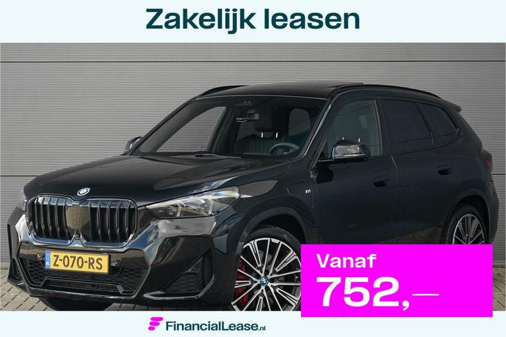 BMW X1 xDrive25e M-Sport Pro Pano Leder Trekhaak 20" BTW, Auto's, BMW, Bedrijf, Lease, Financial lease, X1, ABS, Achteruitrijcamera