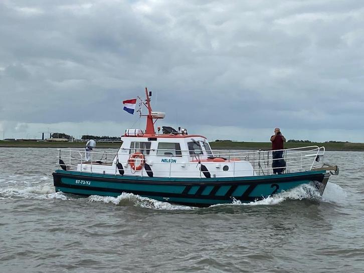 NELSON HALMATIC 40ft, Watersport en Boten, Motorboten en Motorjachten, Gebruikt, Polyester, 12 meter of meer, Diesel, Binnenboordmotor