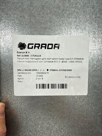 Grada SLS13 Spleetrooster - Nieuw in verpakking beschikbaar voor biedingen