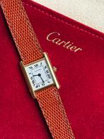 Cartier Tank Louis (massief 18k), Sieraden, Tassen en Uiterlijk, Horloges | Dames, Ophalen, Zo goed als nieuw, Goud, Overige merken
