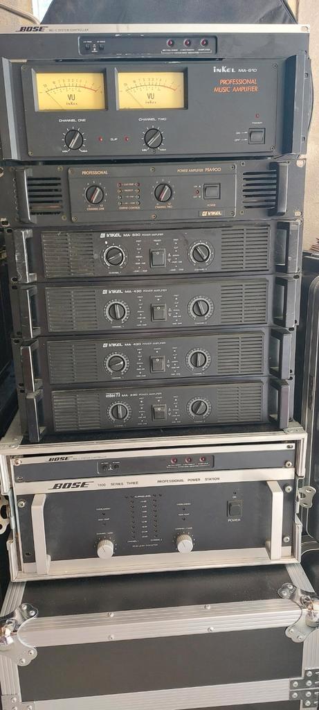 Professionele Audio Versterkers  - Inkel Bose, Audio, Tv en Foto, Professionele Audio-, Tv- en Video-apparatuur, Gebruikt, Audio