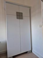 Witte kledingkast babykamer, Ophalen, Gebruikt, 100 tot 150 cm, 150 tot 200 cm
