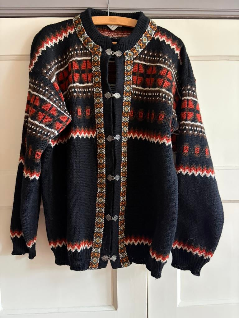 Wollen vest Sandnes Sporty Noors unisex, Kleding | Dames, Ophalen of Verzenden, Gedragen, Maat 42/44 (L), Overige kleuren