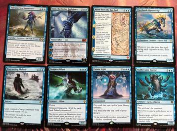 Magic the Gathering mono Blue tempo EDH Commander deck MTG beschikbaar voor biedingen