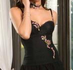 Lise Charmel Danse des Lianes Bustier 80C, Verzenden, Zwart, Body of Korset