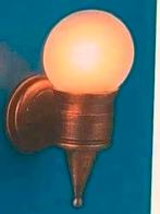 mini mundus miniaturen wandlamp met bol, Verzamelen, Poppenhuizen en Toebehoren, Ophalen of Verzenden, Nieuw, Poppenhuis
