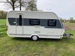 Hobby 440 sf 2015  mover/voortent/fietsendragen, Caravans en Kamperen, Caravans, Rondzit, Hobby, Bedrijf, Schokbreker