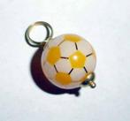Hanger Voetbal Goud Bloem Margriet Kettinghanger 18K, Overige voorstellingen, Nieuw, Ophalen of Verzenden, Goud