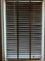 Houten Jaloezie Licht Grijs - 80x130 cm, Huis en Inrichting, Stoffering | Gordijnen en Lamellen, Ophalen, Gebruikt, Grijs, 50 tot 100 cm