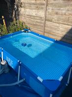 Intex zwembad met pomp 220*150*60, Tuin en Terras, Zwembaden, Gebruikt, Verzenden, Minder dan 80 cm, Minder dan 200 cm