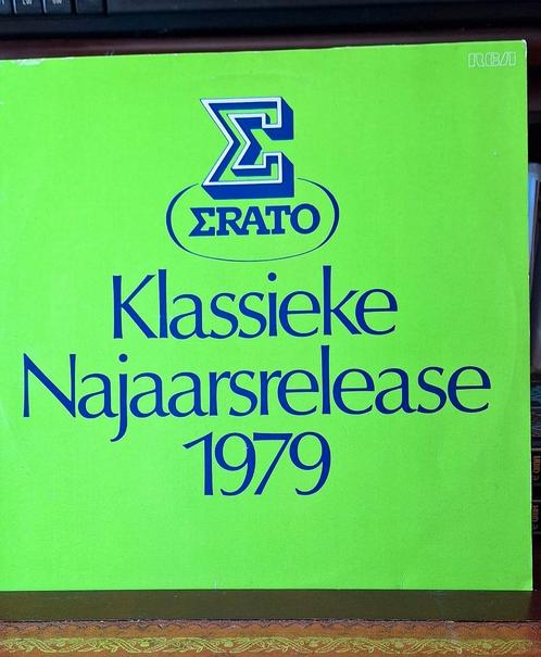 Erato – Klassieke Najaarsrelease 1979 – Promo LP, Cd's en Dvd's, Vinyl | Klassiek, Zo goed als nieuw, Modernisme tot heden, Kamermuziek