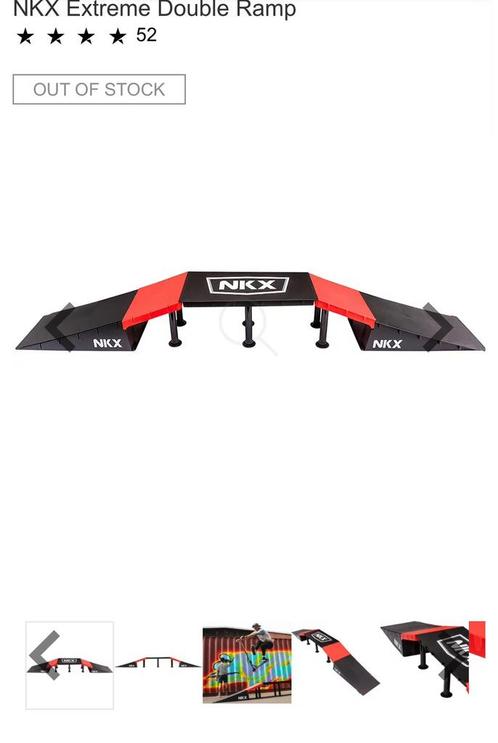 NKX skate ramp, Watersport en Boten, Kitesurfen, Gebruikt, Overige typen, Geen board, Ophalen