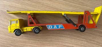 Vintage DAF Auto Transport Truck Speelgoed Modelauto - Zeldz beschikbaar voor biedingen