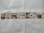 Pet tape stickers, zeer gevarieerd, kort loopje, Hobby en Vrije tijd, Scrapbooking, Verzenden, Nieuw, Versiering of Embellishment