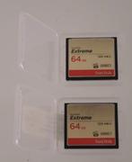 CF Compact flash 64gb Sandisk Extreme 120 mb/s, Sandisk Extreme, Ophalen of Verzenden, Zo goed als nieuw, 64 GB