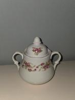 prachtige suikerpot met roosjes, Ophalen of Verzenden