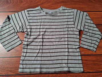 STREEPJES shirt longsleeve maat 110/116