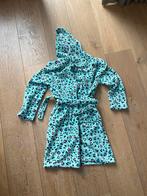 HEMA Badjas Fleece Turquoise Dierenprint 146/152, Kinderen en Baby's, Ophalen of Verzenden, Zo goed als nieuw, Jongen of Meisje