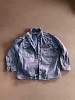 Zara petrol blue denim shirt jacket size 134, Ophalen of Verzenden, Jongen, Shirt of Longsleeve