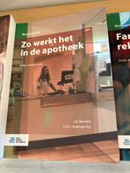 Zo werkt het in de apotheek, Boeken, Ophalen of Verzenden, Zo goed als nieuw, MBO, Bohn Stafleu van Loghum