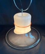 Vintage Leucos Murano Hanglamp, Ophalen, Zo goed als nieuw, Glas, Minder dan 50 cm