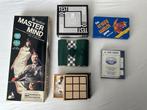 mastermind en andere spelletjes, Hobby en Vrije tijd, Gezelschapsspellen | Bordspellen, Een of twee spelers, Ophalen, Gebruikt