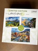 Landschapspuzzels 4x - 500 en 1000 stukjes, Hobby en Vrije tijd, Denksport en Puzzels, Ophalen of Verzenden, 500 t/m 1500 stukjes