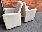 2 Stoffen eetkamerstoelen Trendhopper, Huis en Inrichting, Ophalen, Gebruikt, Minder dan 75 cm, Stof