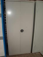 Stalen, draaideur, tweedeur werkplaatskast, Huis en Inrichting, Kasten | Overige, Ophalen, Gebruikt, -, -