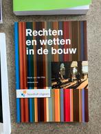 Henk van der Wal - Rechten en wetten in de bouw, Ophalen of Verzenden, Zo goed als nieuw, Henk van der Wal