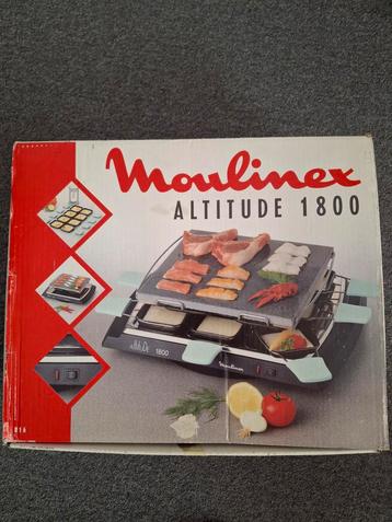 Moulinex Altitude 1800 Steengrill Gourmetstel beschikbaar voor biedingen