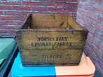 2 kratjes Vorselaars Limonadefabriek Tilburg, Huis en Inrichting, Woonaccessoires | Kisten, Ophalen, Minder dan 50 cm, 50 tot 100 cm
