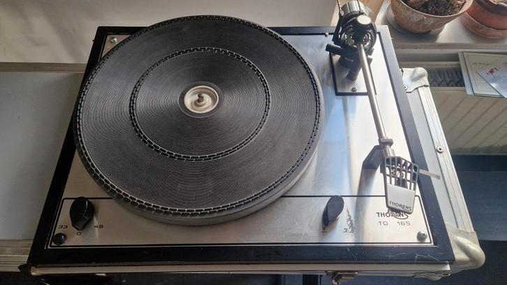 Thorens TD-165 Platenspeler, Audio, Tv en Foto, Platenspelers, Gebruikt, Platenspeler, Thorens, Pitch-regelaar, Ophalen