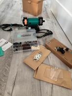 Nieuwe Vonroc hobby klus tafel slijp machine + 192 tools, Doe-het-zelf en Verbouw, Gereedschap | Freesmachines, Overige soorten