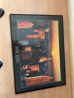 Wissellijst expo nu met poster new york by night, Ophalen of Verzenden, Zo goed als nieuw, Hout, 75 cm of meer