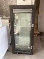 Ramen dubbelglas, duco rooster en AXA materialen, Doe-het-zelf en Verbouw, Glas en Ramen, Gevelraam of Ruit, Gebruikt, Minder dan 80 cm